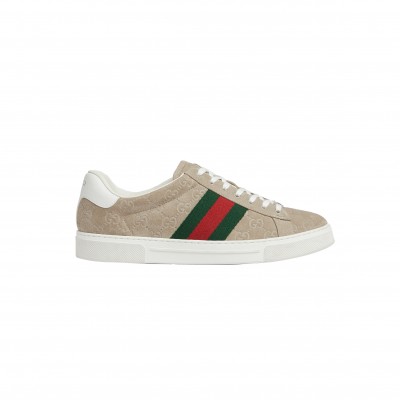 GUCCI MEN'S ACE SNEAKER WITH WEB 798652